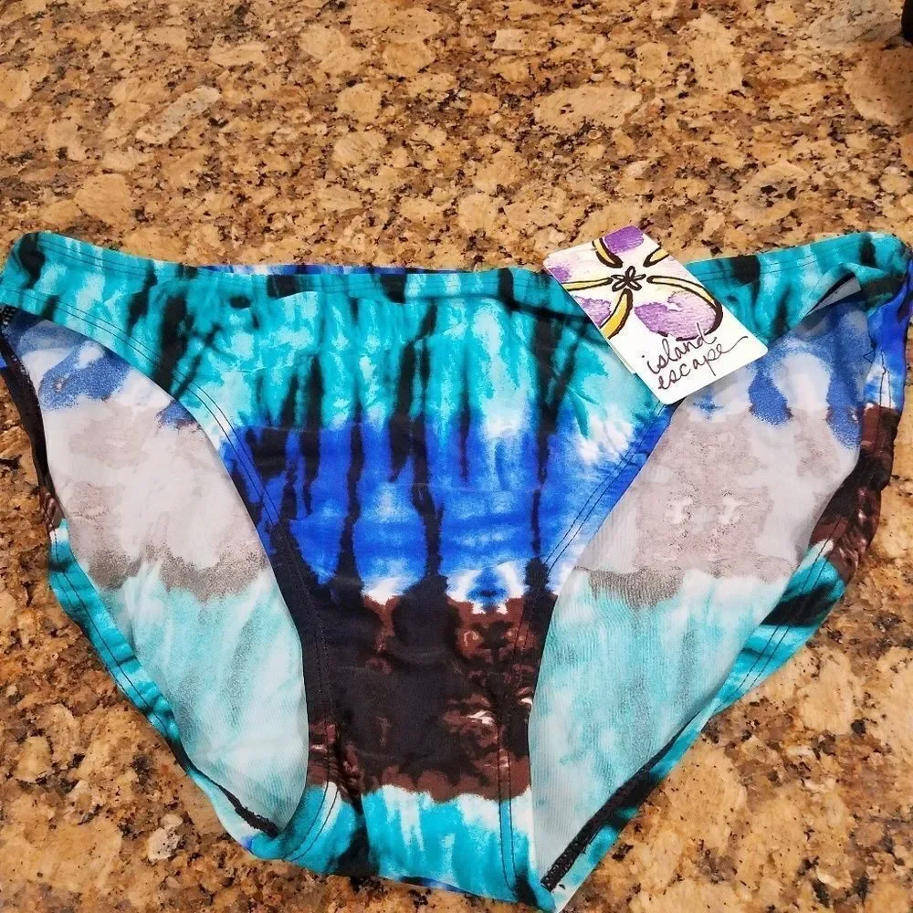 Island Escape Womens  Bikini Bottom